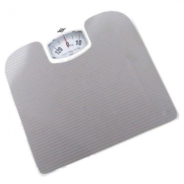 Imagem de Balança Mecânica Banheiro 130kg Aço Antiderrapante - Brasfort, Mecânic