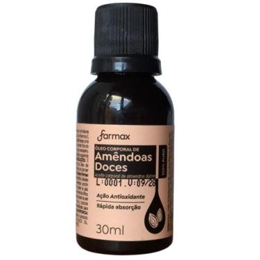 Imagem de Óleo Corporal Amêndoas Doces 30 ml 100% Puro Farmax