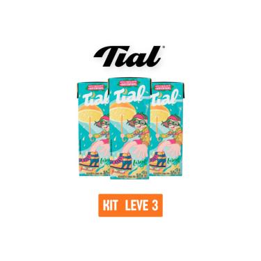 Imagem de Suco Néctar Tial Kids Laranja 200Ml - Kit 3 Unidades