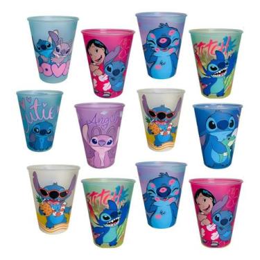 Imagem de Kit 12 Copos Stitch Festa Infantil Lembrancinha Licenciado K - Congrat