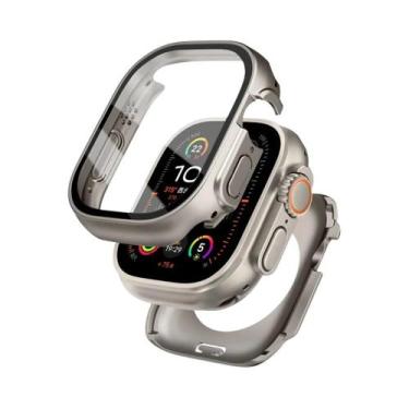 Imagem de Capa De Vidro Temperado À Prova d'Água 360 Graus Para Apple Watch Séri
