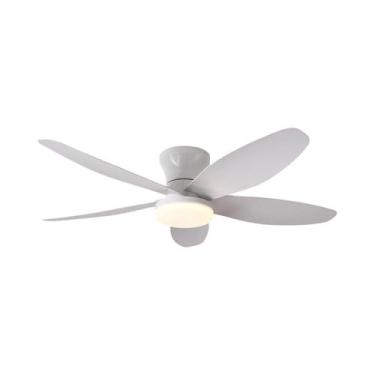 Imagem de Ventilador De Teto Com 5 Lâminas E Luz, Controle Remoto, 3 Cores, 6 Ve