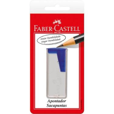 Imagem de Apontador com Deposito Transparente Cores Sortidas - FABER-CASTELL