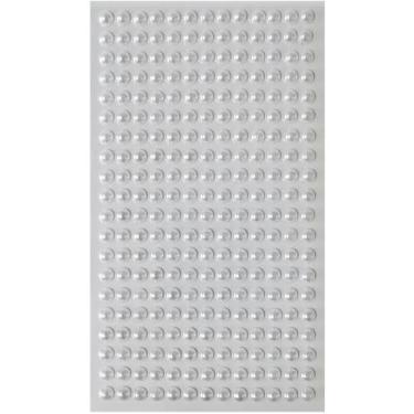 Imagem de Pedraria 1/2 Perola 6MM Branca Adesiva - Make+