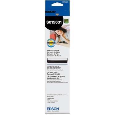 Imagem de Fita Matricial Original Epson S015631 Lx-350 Lx300 Lx-300+ii, Preto
