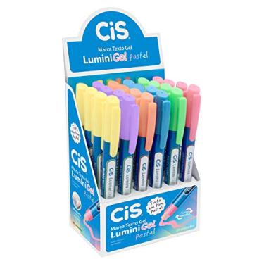 Imagem de Marca-Texto, CIS, LUMINI GEL PASTEL 57.4300, Multicor