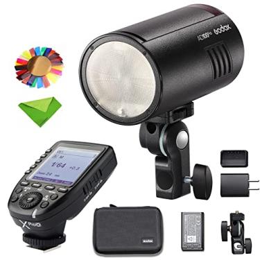 Imagem de Godox Flash AD100Pro AD100 Pro c/Xpro-O Flash Trigger, 100Ws 2.4G 1/8000 HSS, 0.01-1.5s Reciclagem, 360 Flashes de Potência Total, Bateria de 2600mAh, Suporte TTL/M/Multi-Funções