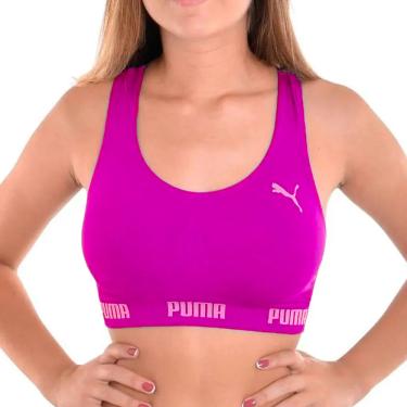 Imagem de Top Feminino Puma Nadador Rosa - GG