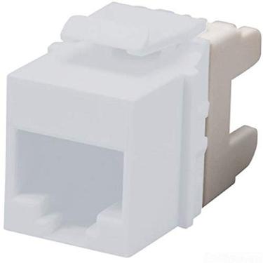 Imagem de Allen Tel Products Conector de saída AT36EZ-15 Categoria 3 E-Z, 6 posições, 6 condutores, terminação traseira, branco