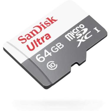 Imagem de Cartão De Memória Ultra 64Gb Microsd Classe 10 Original - Sandisk