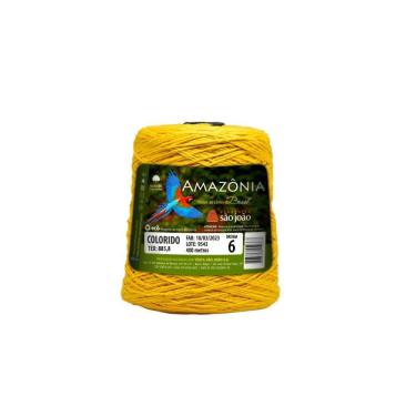 Imagem de Barbante Amazonia 400g Fio 6 Crochê Tricô