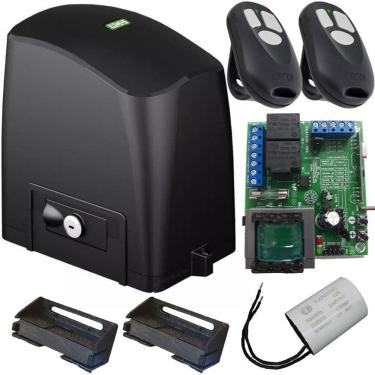 Imagem de Motor Automatizador Portão Deslizante Dz Slider Pl Maxi 400kg Controles Imãs Rcg 220v