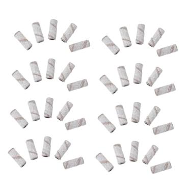 Imagem de STAHAD 50 Unidades bandas de lixa para unhas bandas de lixamento de broca de removedor de esmalte bandas de lixamento fino para broca de unhas manicure consequência anel de moagem