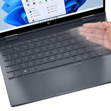 Imagem de Capa de teclado para HP Envy x360 2 em 1 2025 2024 14-FA 14-fc 14-fa0013dx 14-fa0023dx fa0033dx 14z-fa000 14-fc0097nr 14-fc0033dx fcc003dx 0023dd x 14-fc0013dx 14t-fc000 & Envy 16-ad0097nr 16z-ad000