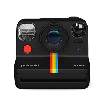 Imagem de Polaroid Now+ Câmera controlada por aplicativo de filme instantâneo tipo I de 2ª geração conectada por Bluetooth - preta (9076)