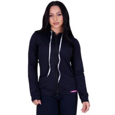 Imagem de Casaco Feminino Fitness Esportivo Dry Aero Capuz e Bolso Orbis - Amarelo Neon, M-Unissex