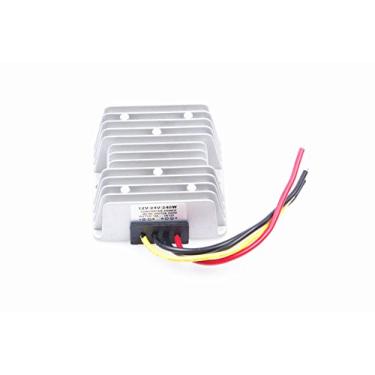 Imagem de KNACRO Adaptador de fonte de alimentação regulador conversor de 24V 10A 240W DC 12V Step up to 24V para sistema solar de motor, carro, caminhão, veículo, barco, etc. (12V a 24V 10A)
