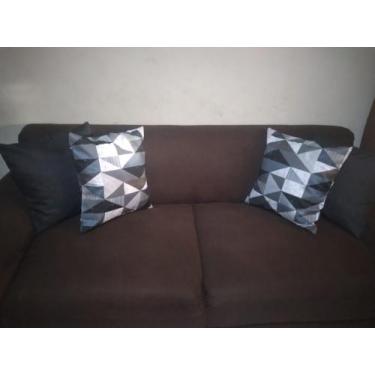 Imagem de 4 Capas Almofadas Lindas Decorativas Sala Sofá C/ Ziper - Nena Enxovai