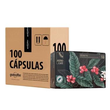 Imagem de Kit Cápsulas Astro Café PRO Ristretto 100 unidades
