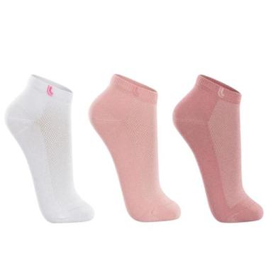 Imagem de Meia Lupo Algodão Feminina Academia Cano Curto Soquete 3226, Rosa, P