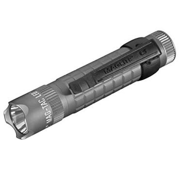 Imagem de Maglite Lanterna Mag-Tac LED CR123 de 2 células - Bisel coroado, cinza urbano