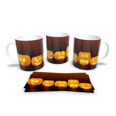 Imagem de Canecas de Porcelana Personalizadas Halloween 3 - Estampa Sublimada, M