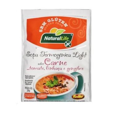 Imagem de Sopa Desidratada Termogenica Natural Life 20g Carne - NATURAL LIFE KOD