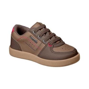 Imagem de Sapatênis Infantil Joy Carinho Chocolate Castor Camin 2590-763-Masculino