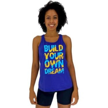 Imagem de Regata Feminina Recorte Nadador MXD Conceito Build Your Own Dream, G, 