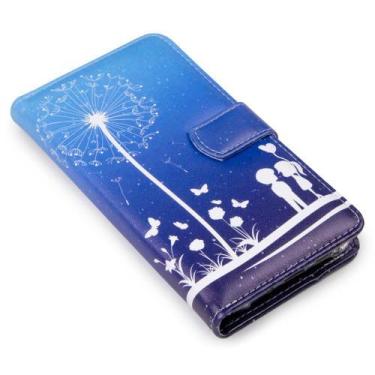 Imagem de Capa carteira estampada cute night e112 para samsung j8 j810 - CELLWAY
