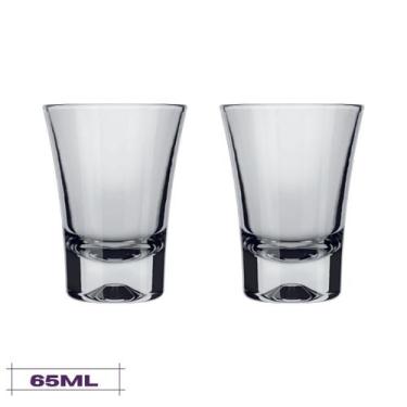 Imagem de Jogo 2 Copos de Shot 60ml Ole Tequila Whisky Degustação - NADIR FIGUER