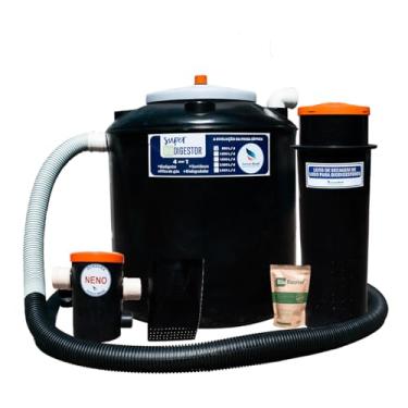 Imagem de Sanear Brasil, Super Biodigestor 600L/dia + Leito e Cx de Gordura 20L