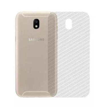 Imagem de Pelicula Traseira Adesivo Skin Fibra Carbono Para J5 Prime G570 - HReb