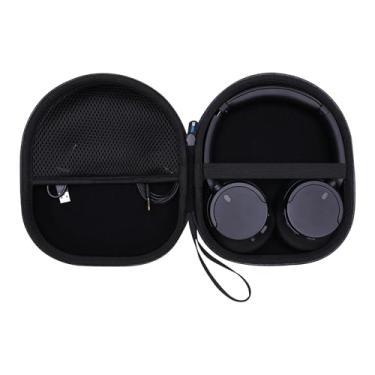 Imagem de Capa de transporte compatível com fones de ouvido Sony WH-1000XM4, WH-CH720N, WH-1000XM5, WH-CH520, ULT WEAR, WHCH710N, WH-CH510, capa rígida preta de viagem DR·AMIU