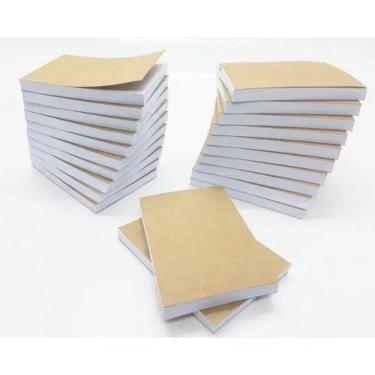 Imagem de 150 Bloco 50 Folhas 10x15 Rascunho Bloquinho Comanda Sulfite - Gráfica