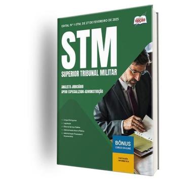 Imagem de Apostila STM  - Analista Judiciário - Área: Apoio Especializado - Espe