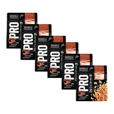 Imagem de Kit 6X: Granola Pro Cappuccino Sem Glúten GranoSquare 200g