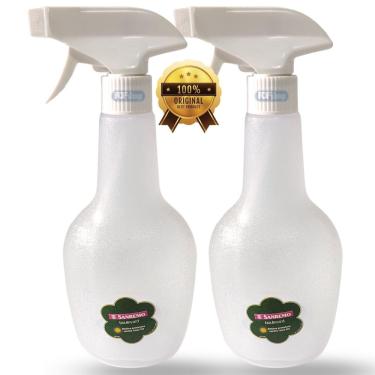 Imagem de Kit 2 Borrifador Pulverizador Multiuso Plastico Sanremo