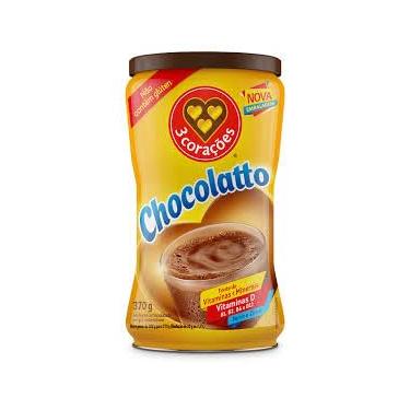 Imagem de Três Corações Chocolatto, Achocolatado em Pó, 370g