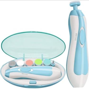 Imagem de Lixa de Unha Elétrico Aparador Cortador Para Bebê Infantil Unisex