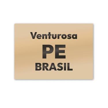Imagem de Imã de Geladeira Venturosa Pernambuco MDF 8x5 para Turismo
