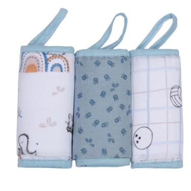 Imagem de PANINHO DE BOCA SOFT PREMIUM PAPI BABY C/PRENDEDOR DE CHUPETA 32cm x 32cm (DINO ESPORTE)