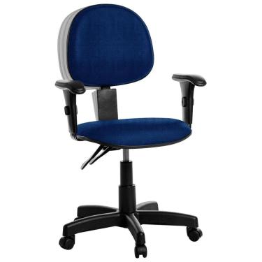Imagem de Cadeira Ergonômica Executiva Com Braço Azul Rcp