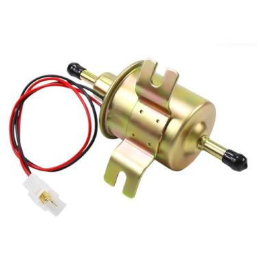 Imagem de Bomba de combustível elétrica de 12 V 2,5-4 PSI Adequada para todos os dispositivos eletrônicos de 12 V em carros, caminhões, barcos, carburadores, cortadores de grama e geradores HEP-02A HEP02A