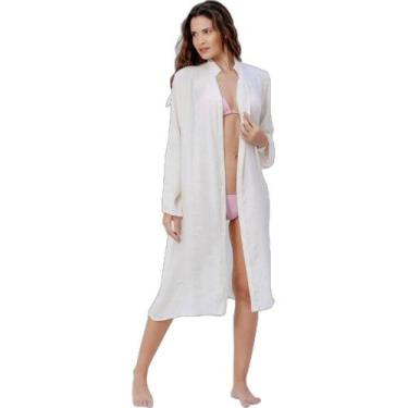Imagem de Saída De Praia Areia Branca Chemise Baly Nude, G