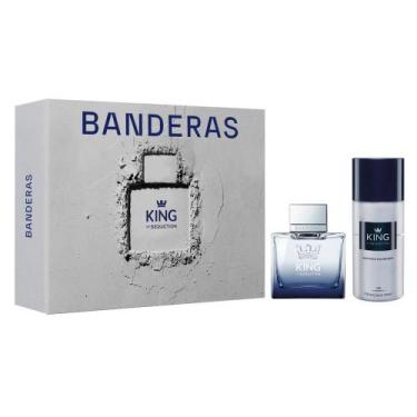 Imagem de Kit Coffret Banderas King Of Seduction Perfume Masculino Eau de Toilet