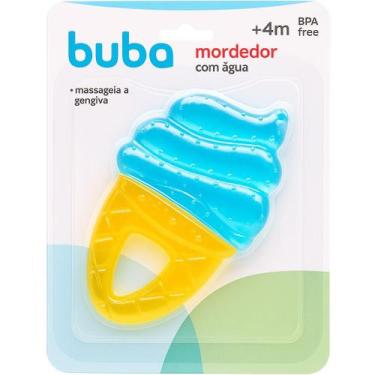 Imagem de Mordedor Buba Com Agua Sorvete Azul