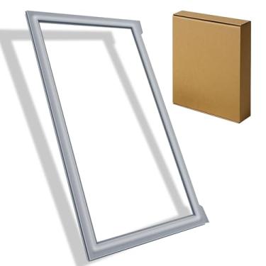 Imagem de Gaxeta de porta de geladeira W10830055 atualizada para Whirlpool Maytag KitchenAid Kenmore cinza