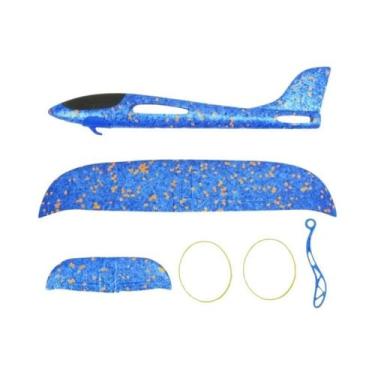 Imagem de Brinquedo De Avião De Espuma Com Lançador De Borracha De 13,5 Polegada