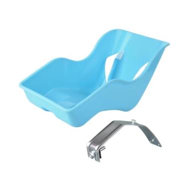 Imagem de simhoa Suporte para assento de bicicleta para bonecas, acessório de decoração para cadeira de boneca, assento para bicicleta infantil, transporte de